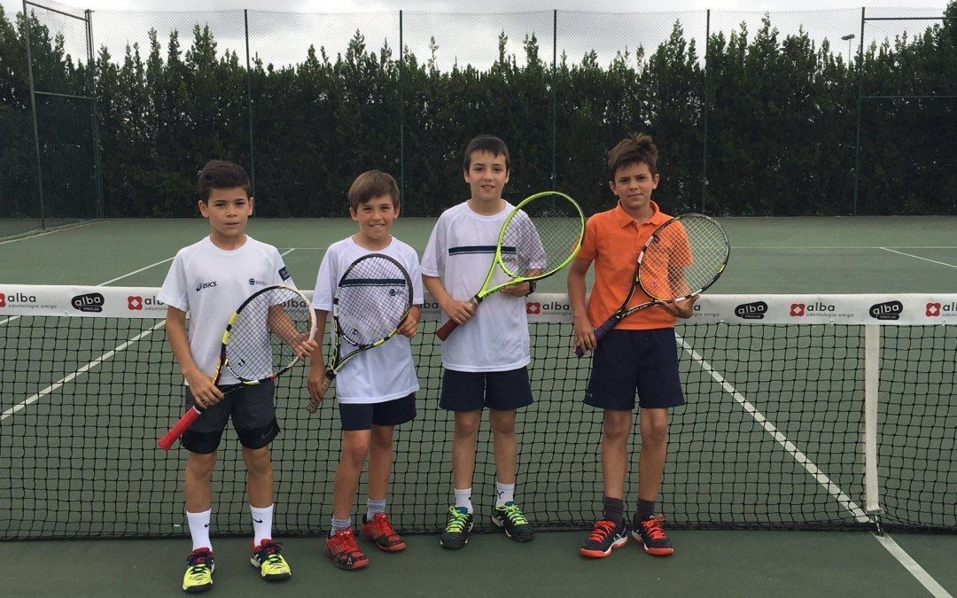 L’aleví masculí s’imposa al CT Montornés en la Lliga Catalana de tennis