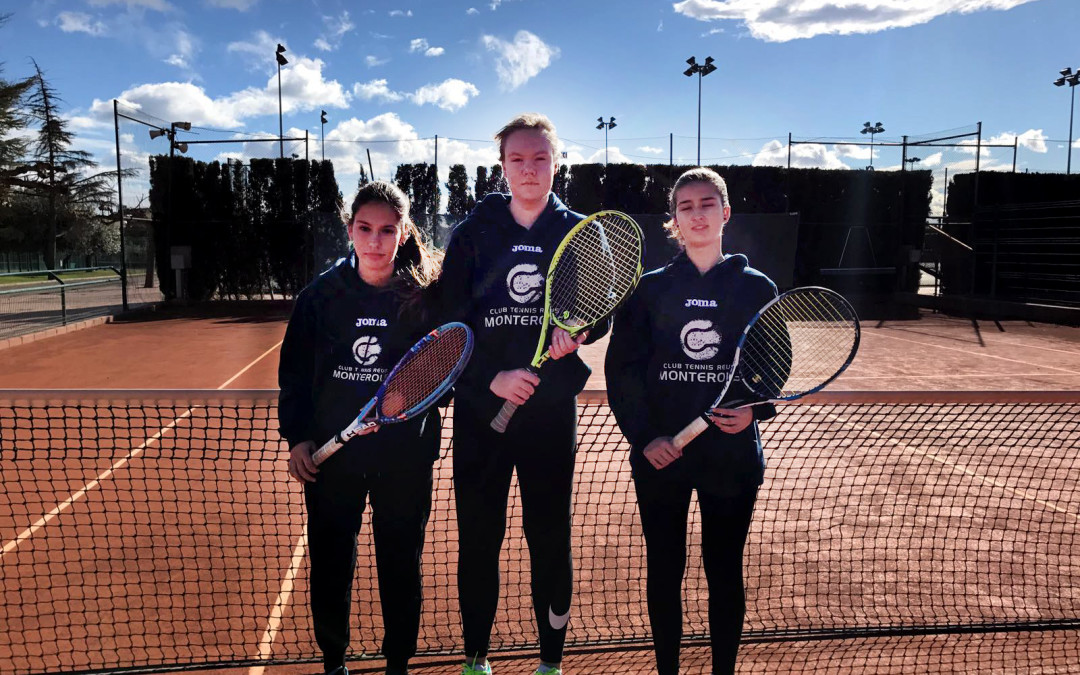 El júnior femení del Monterols no pot superar al Montblanc A en la Lliga Catalana de tennis