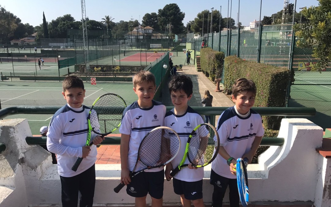 L’equip benjamí masculí guanya al CT Barà en la Lliga Catalana de tennis per equips