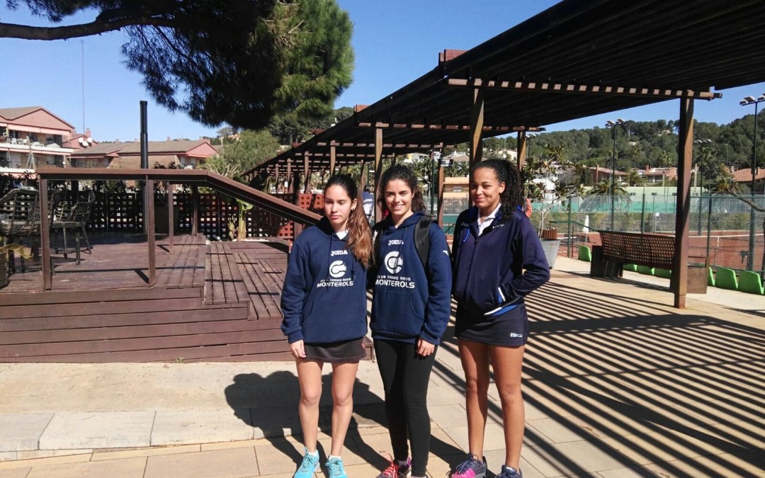 El cadet femení s’imposa per 3 a 1 en la Lliga Catalana de tennis contra el CT Tarragona
