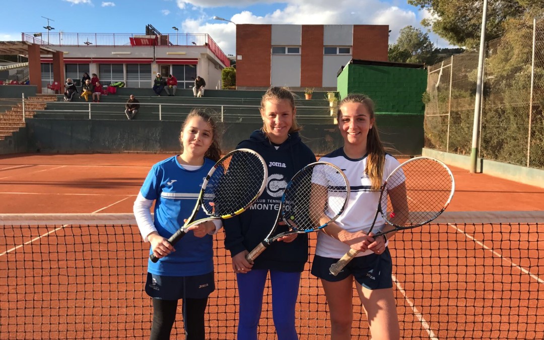 Tennis: L’infantil femení cau derrotat en la Lliga Catalana de tennis contra el Nàstic