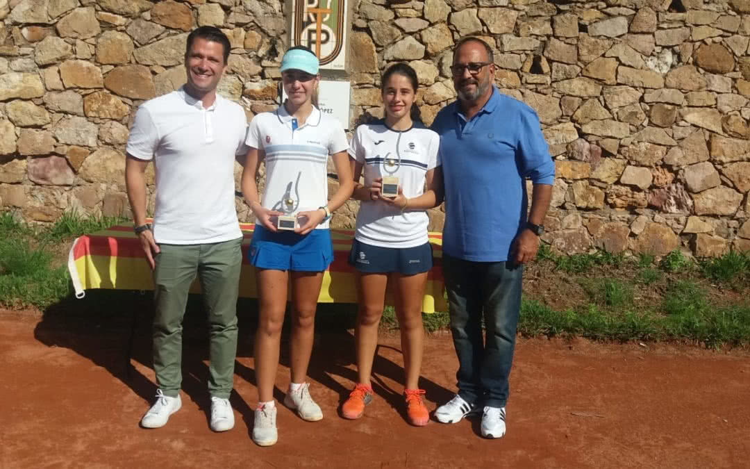 Tres dels set jugadors del Monterols guanyen les finals del Màster del Circuit Juvenil de tennis d’Estiu