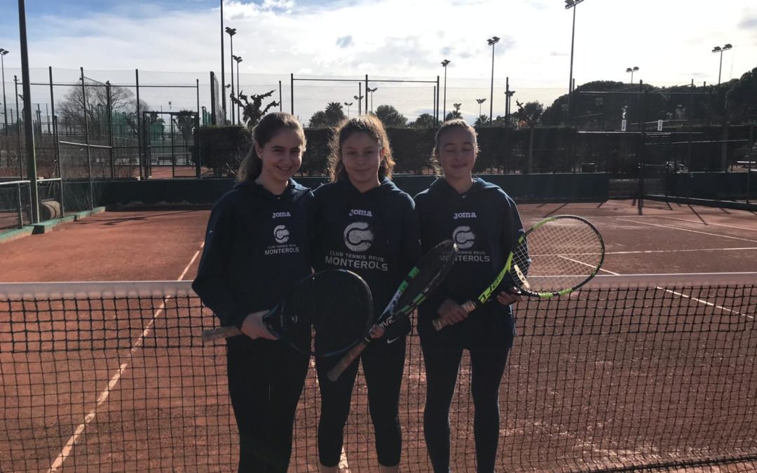 El Cadet Femení empata contra el Tennis Tarragona en la Lliga Catalana de tennis
