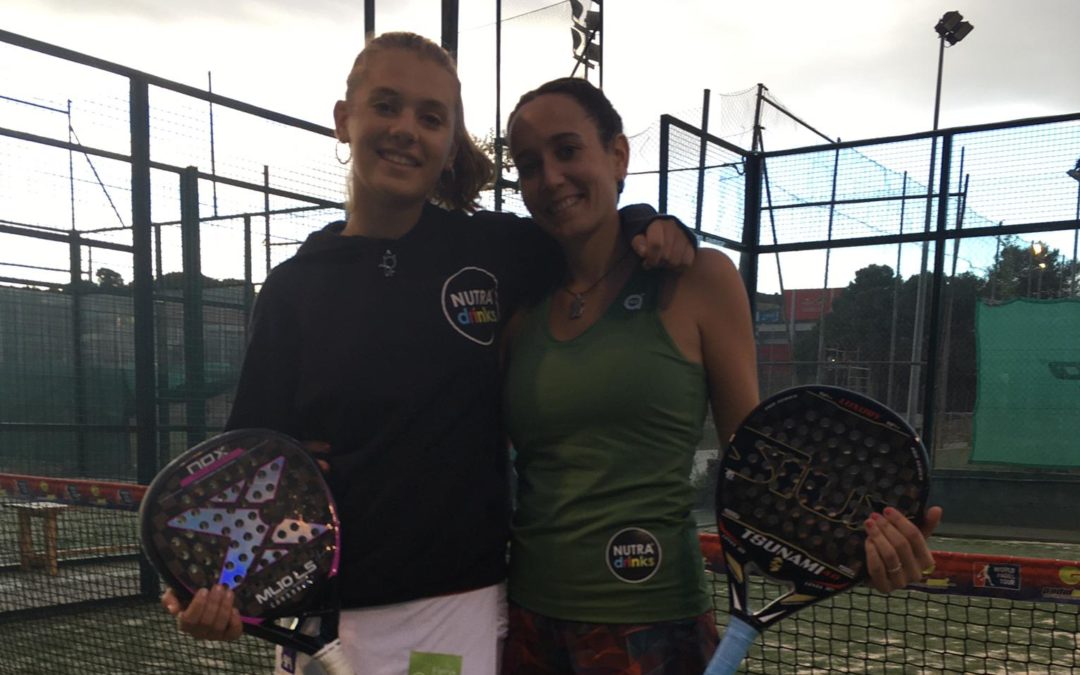 Laura Casanovas i Maria Freixas, sots-campiones del Bronze de pàdel disputat al Nàstic