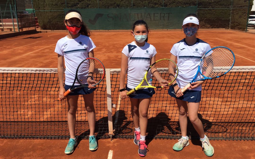 L’Aleví Femení comença la Lliga catalana de tennis amb victòria contra el Tennis Costa Daurada