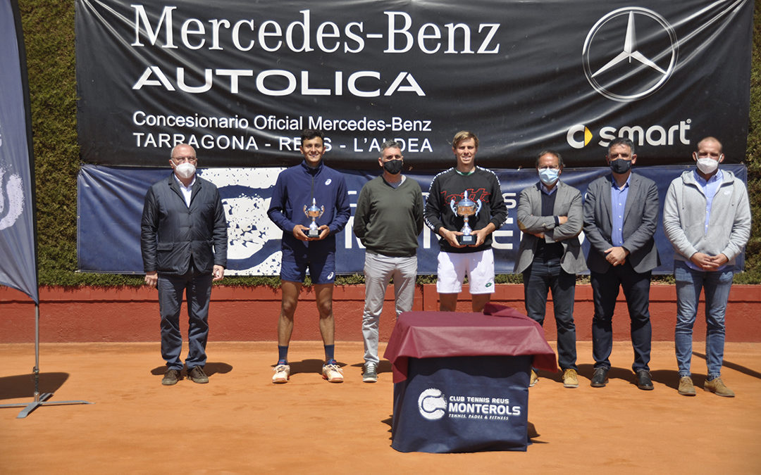 Matteo Martineau, campió del Torneig Internacional de Tennis ITF World Tennis Tour Autolica Mercedes Benz del Monterols